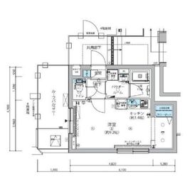 メインステージ信濃町 5階 間取り図