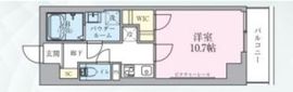 Salute Tachikawa 702 間取り図