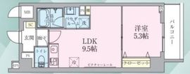 Salute Tachikawa 401 間取り図