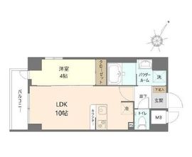 Yokohama Shigyo B.L.D 804 間取り図