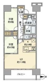 プレシス本厚木パークフロント 8階 間取り図