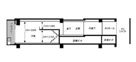 ボルト東新宿 801 間取り図