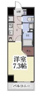 レオーネ森下 1階 間取り図