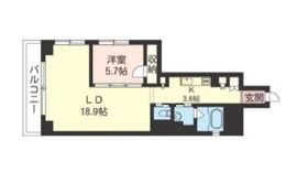 エスティメゾン板橋C6 301 間取り図