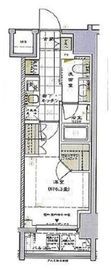 リビオレゾン新虎通り 5階 間取り図