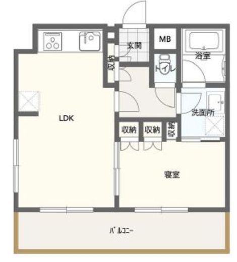 ファミールグランスイートTHE赤坂 6階 間取り図