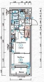 GENOVIA川崎Ⅴ (ジェノヴィア川崎Ⅴ) 2階 間取り図