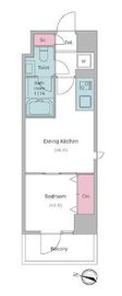 ドゥーエ二子新地 606 間取り図
