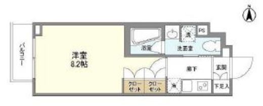 コンフォリア桜上水 220 間取り図