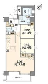 プレサンスロジェ横浜関内 10階 間取り図