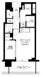 アトラス白金台レジデンス 3階 間取り図