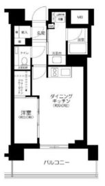 アトラス白金台レジデンス 3階 間取り図