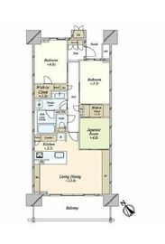 ザ・ガーデンズ西葛西 7階 間取り図