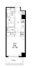 オハグランデ品川 309 間取り図