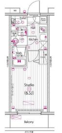 グランド・ガーラ横浜 10階 間取り図