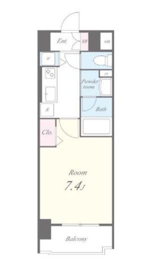 ル グランシャリオ 803 間取り図
