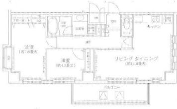 MG目黒駅前 1306 間取り図