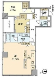 シティタワーズ豊洲ザ・シンボル 25階 間取り図