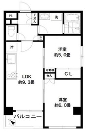 HARU菊名 2-501 間取り図