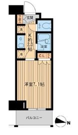 エコロジー東陽町 210 間取り図