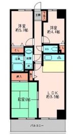 ガーデンシティ金沢文庫 618 間取り図