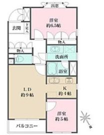 藤和池袋ホームズ 2階 間取り図
