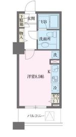 ドゥーエ横浜駅前 807 間取り図