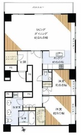 グランスイート虎ノ門 19階 間取り図