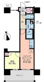 クレヴィア南砂 6階 間取り図