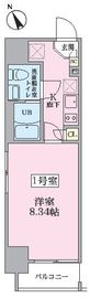 V-music蒲田 601 間取り図