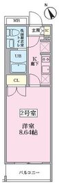 V-music蒲田 502 間取り図