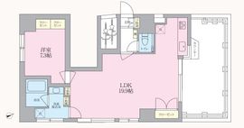 V-music中野 901 間取り図