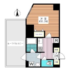 グラーサ西麻布 4階 間取り図