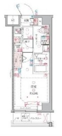 クレヴィスタ横浜綱島 6階 間取り図