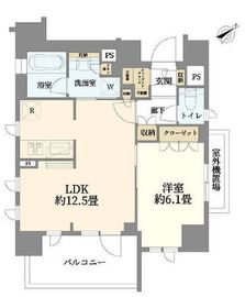 デュオステージ向ヶ丘遊園 7階 間取り図