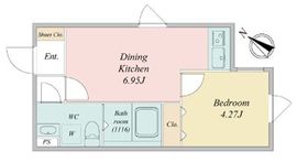 LiveFlat森下Ⅱ (ライブフラット森下Ⅱ) 302 間取り図
