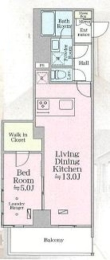 ルフレプレミアム横浜ノース 301 間取り図