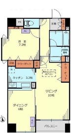 ルピナス麻布シティフォルム 3階 間取り図