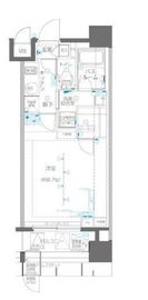 ZOOM横浜関内 6階 間取り図