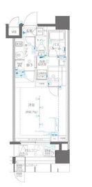 ZOOM横浜関内 9階 間取り図