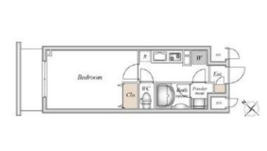 City Lux Tsurumi 909 間取り図