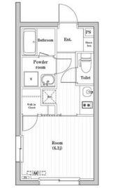 コンポジット渋谷本町 101 間取り図