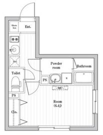 コンポジット渋谷本町 207 間取り図