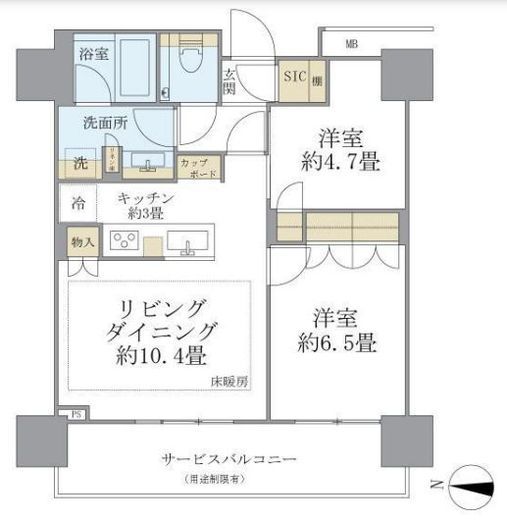 THE YOKOHAMA FRONT TOWER (ザ・ヨコハマフロントタワー) 17階 間取り図