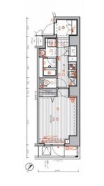 メインステージ千代田岩本町コモデ 4階 間取り図