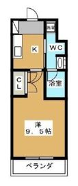 メイクス新中野アジールコート 6階 間取り図