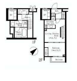 Casa Dolce 1階 間取り図