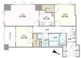 CONOE赤坂丹後町 7階 間取り図