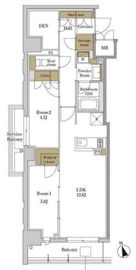 RJRプレシア大森北 404 間取り図