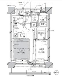 ピアース戸越公園 5階 間取り図